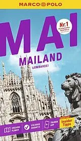 Kartonierter Einband MARCO POLO Reiseführer Mailand, Lombardei von Susanne Kilimann, Henning Klüver