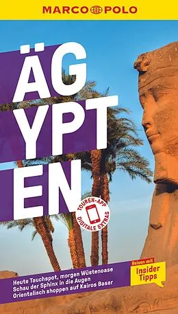 Kartonierter Einband MARCO POLO Reiseführer Ägypten von Jürgen Stryjak, Lamya Rauch-Rateb