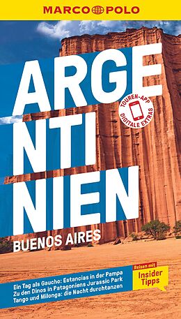 Kartonierter Einband MARCO POLO Reiseführer Argentinien, Buenos Aires von Anne Herrberg