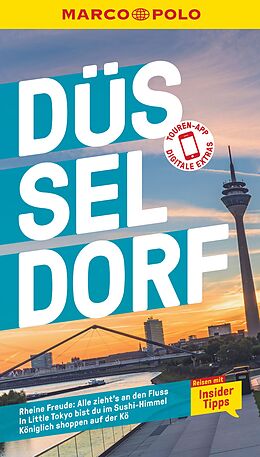 Kartonierter Einband MARCO POLO Reiseführer Düsseldorf von Franziska Klasen, Doris Mendlewitsch