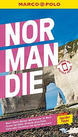 Kartonierter Einband MARCO POLO Reiseführer Normandie von Stefanie Bisping, Hans-Peter Reiser