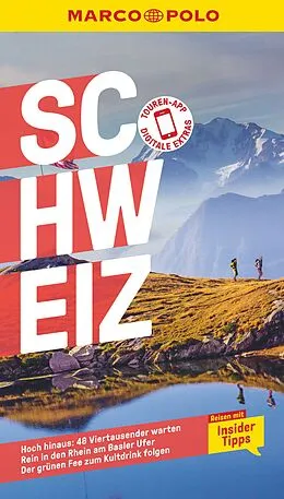 Kartonierter Einband MARCO POLO Reiseführer Schweiz von Marc Engelhardt