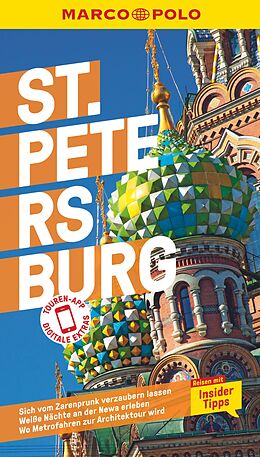 Couverture cartonnée MARCO POLO Reiseführer St. Petersburg de Lothar Deeg