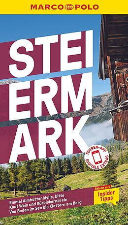Kartonierter Einband MARCO POLO Reiseführer Steiermark von Anita Ericson