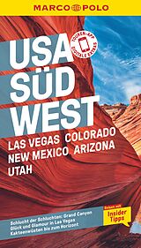 Kartonierter Einband MARCO POLO Reiseführer USA Südwest, Las Vegas, Colorado, New Mexico, Arizona, Utah von Karl Teuschl