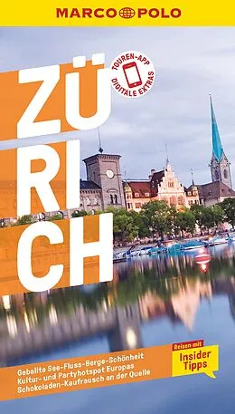 Kartonierter Einband MARCO POLO Reiseführer Zürich von Gabrielle Attinger