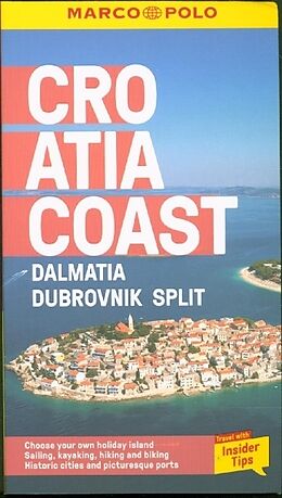 Couverture cartonnée Dubrovnik &amp; Dalmatian Coast Marco Polo Pocket Travel Guide - with pull out map de Marco Polo