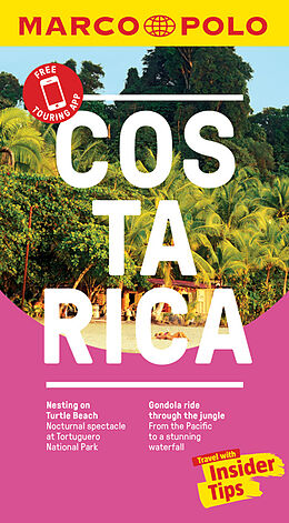 Couverture cartonnée Costa Rica Marco Polo Pocket Travel Guide - with pull out map de Marco Polo
