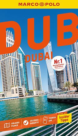 Kartonierter Einband MARCO POLO Reiseführer Dubai von Birgit Müller-Wöbcke, Manfred Wöbcke, Jobst Krumpeter