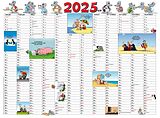 Kalender Uli Stein Jahresplaner 2025: Posterkalender von Uli Stein