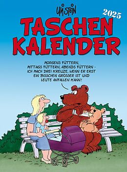 Kalender Uli Stein Taschenkalender 2025 von Uli Stein