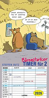 Kalender Bärenstarker Planer für zwei 2026 von Steffen Butz
