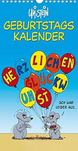 Kalender Uli Stein Geburtstagskalender 2026: Wandkalender von Uli Stein