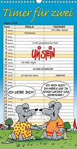 Kalender Uli Stein Timer für zwei 2026: Monatskalender für die Wand von Uli Stein