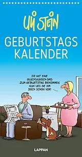 Kalender Uli Stein Geburtstagskalender 2027: Wandkalender von Uli Stein
