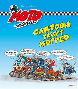 Fester Einband Cartoon trifft Mopped von Holger Aue