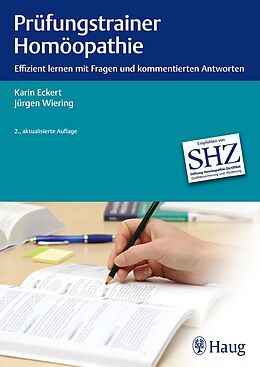E-Book (pdf) Prüfungstrainer Homöopathie von Karin Eckert, Jürgen Wiering
