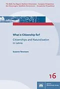 E-Book (pdf) What is Citizenship for? von Susanne Tönsmann