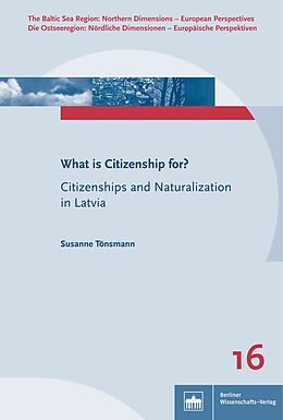 eBook (pdf) What is Citizenship for? de Susanne Tönsmann