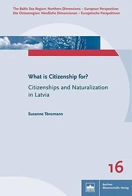 E-Book (pdf) What is Citizenship for? von Susanne Tönsmann