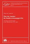 E-Book (pdf) Über das Ansehen des Bundesverfassungsgerichts von Oliver W. Lembcke