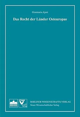 E-Book (pdf) Das Recht der Länder Osteuropas von Ajani Gianmaria