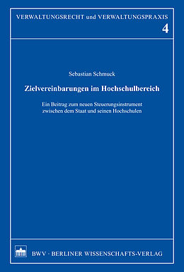 E-Book (pdf) Zielvereinbarungen im Hochschulbereich von Sebastian Schmuck