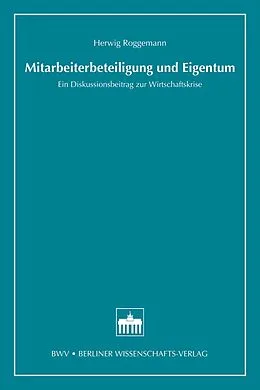 E-Book (pdf) Mitarbeiterbeteiligung und Eigentum von Herwig Roggemann