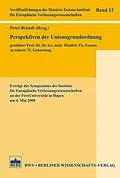 E-Book (pdf) Perspektiven der Unionsgrundordnung von 