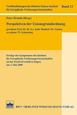 E-Book (pdf) Perspektiven der Unionsgrundordnung von 