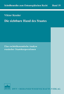 E-Book (pdf) Die sichtbare Hand des Staates von Viktor Kessler