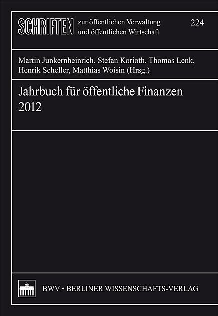 Jahrbuch für öffentliche Finanzen (2012)
