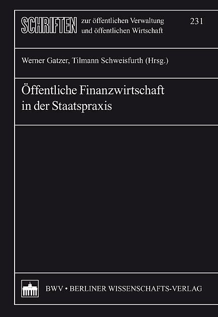 Öffentliche Finanzwirtschaft in der Staatspraxis