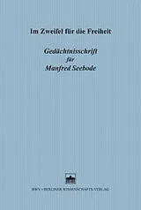 Kartonierter Einband Im Zweifel für die Freiheit von 