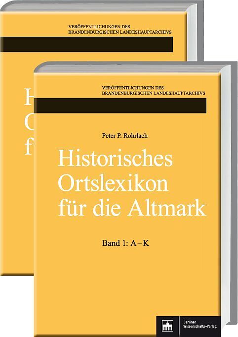 Historisches Ortslexikon für die Altmark