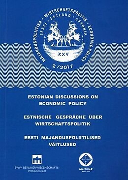 Kartonierter Einband Estnische Gespräche über Wirtschaftspolitik 2/2017 von 