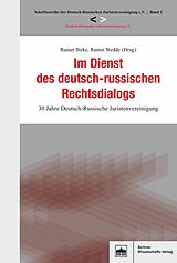 E-Book (pdf) Im Dienst des deutsch-russischen Rechtsdialogs von 