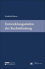 E-Book (pdf) Entwicklungsstufen der Rechtsfindung von Friedrich Harrer