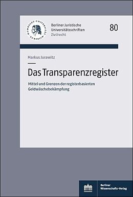 E-Book (pdf) Das Transparenzregister von Markus Jurawitz