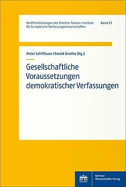 E-Book (pdf) Gesellschaftliche Voraussetzungen demokratischer Verfassungen von 