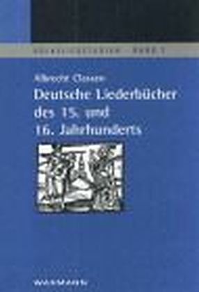 9783830910350 Deutsche Liederbücher des 15. und