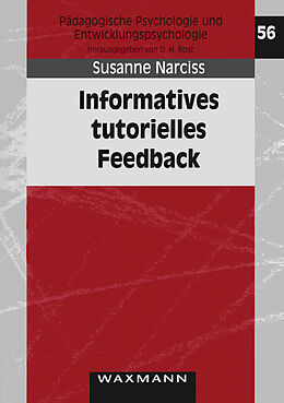 Kartonierter Einband Informatives tutorielles Feedback von Susanne Narciss