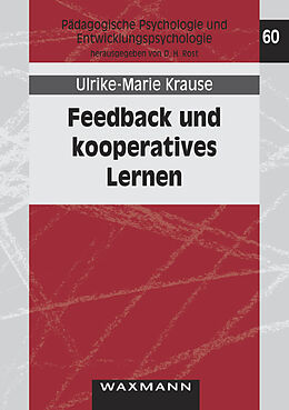 Kartonierter Einband Feedback und kooperatives Lernen von Ulrike-Marie Krause