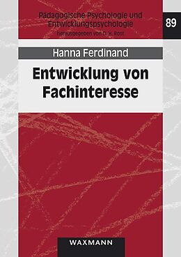 Kartonierter Einband Entwicklung von Fachinteresse von Hanna Ferdinand