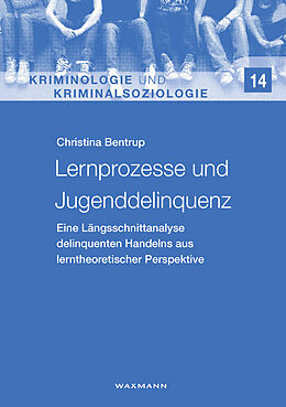 Kartonierter Einband Lernprozesse und Jugenddelinquenz von Christina Bentrup