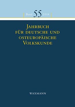 Kartonierter Einband Jahrbuch für deutsche und osteuropäische Volkskunde von 