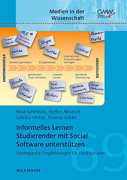 Kartonierter Einband Informelles Lernen Studierender mit Social Software unterstützen von Nina Kahnwald, Steffen Albrecht, Sabrina Herbst