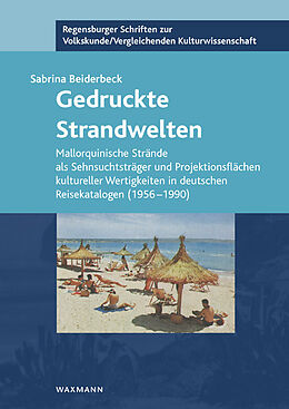 Kartonierter Einband Gedruckte Strandwelten von Sabrina Beiderbeck