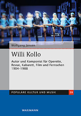 Kartonierter Einband Willi Kollo von Wolfgang Jansen