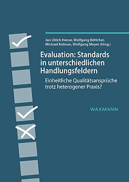 Kartonierter Einband Evaluation: Standards in unterschiedlichen Handlungsfeldern von 